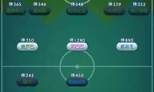 手游比赛阵容搭配图插图