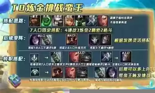 炼金蛮王前期阵容搭配插图