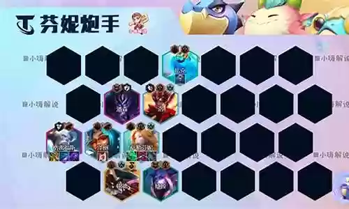 炮手阵容搭配图表大全插图