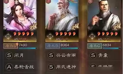 群雄刘备势力阵容搭配战法插图