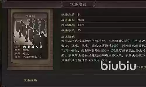 潜龙阵战法搭配阵容图片插图