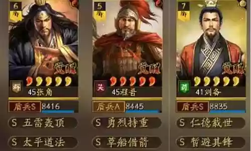 刘备许褚三势阵容搭配插图