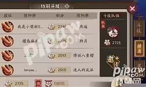 辉夜姬 斗技阵容插图