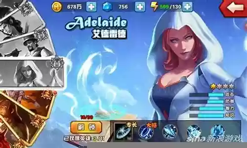 艾德雷德 阵容插图