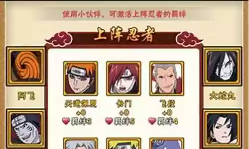 忍者大师群雄阵容插图