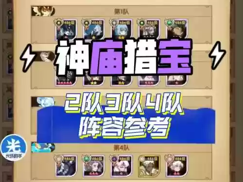 神庙大厅阵容插图1