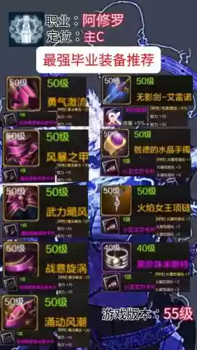 阿修罗3期勇士装备插图