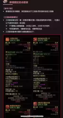 dnf换装的栏都是那几件装备插图