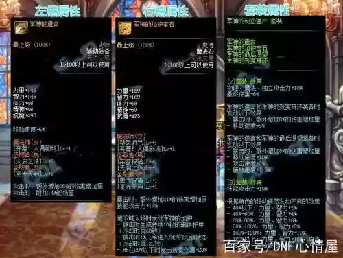 100级后刷装备属性插图1