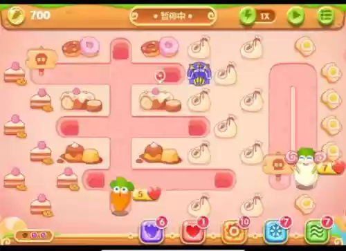 保卫萝卜第14关迅玩版攻略插图