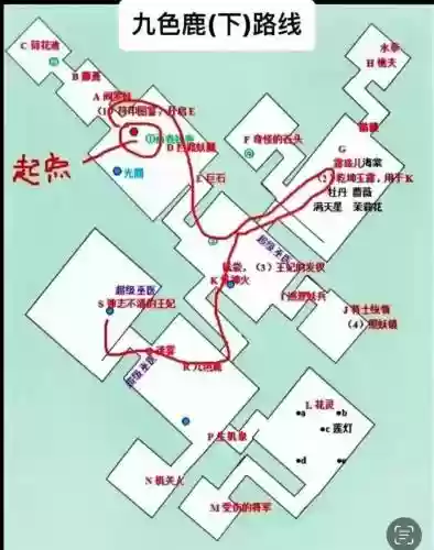 梦幻西游九色鹿下森林插图