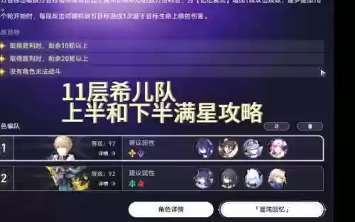 希尔混沌阵容插图