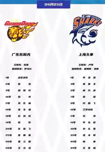 上海季后赛阵容插图1