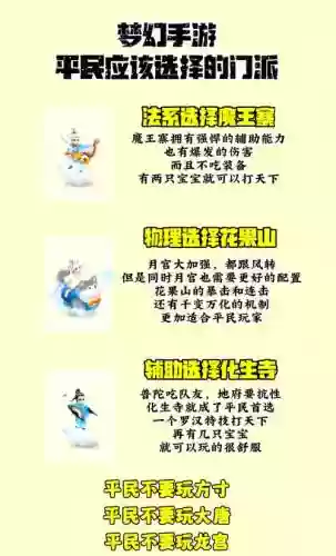 梦幻西游哪个职业人少插图
