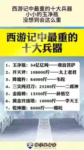 西游记武器排行榜插图1
