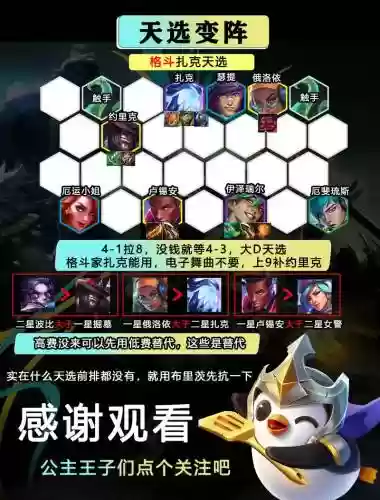 jcc阵容新手插图