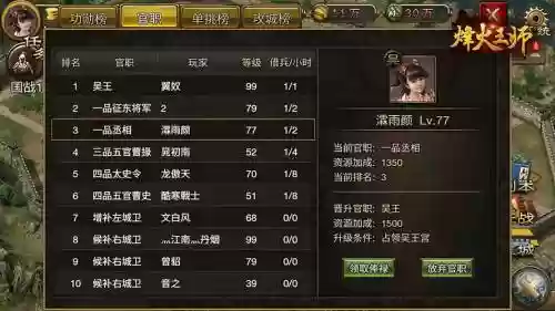 烽火王师悬赏攻略插图