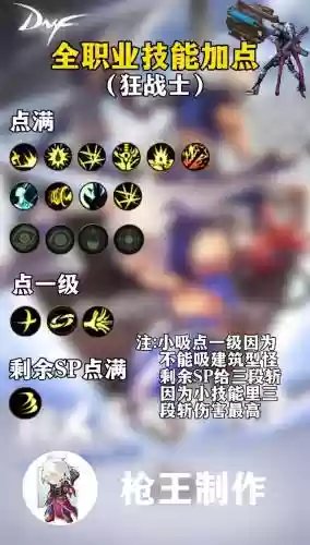 韩服dnf手游技能加点模拟器插图1