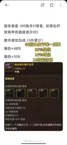 异域防具能装备几件插图1