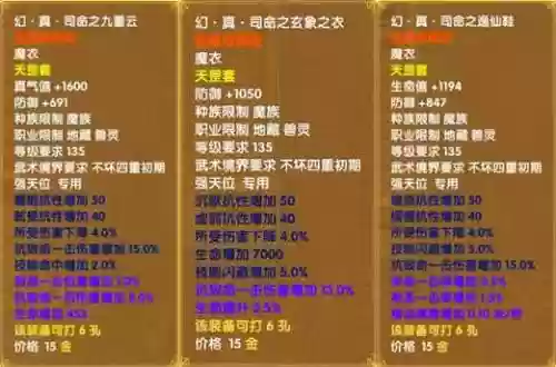 天劫什么颜色装备最好插图1