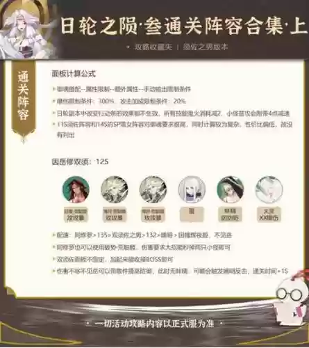 日轮阵容汇总_1插图