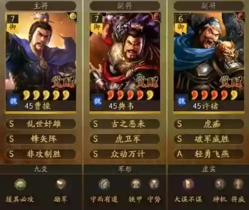 许褚阵容搭插图1