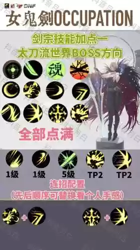 女鬼剑剑宗怎么加技能插图