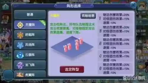 梦幻西游阵法人物和宝宝站位插图