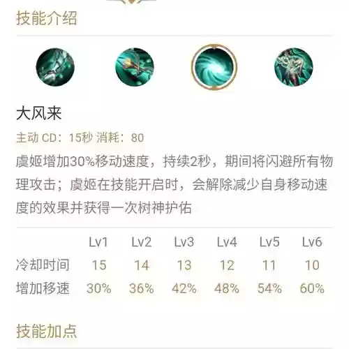 虞姬如何技能加点_1插图
