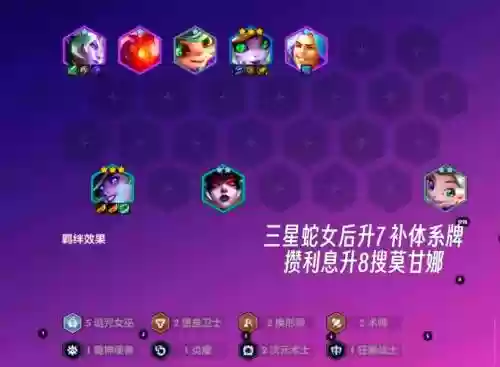 新版美杜莎阵容搭配插图