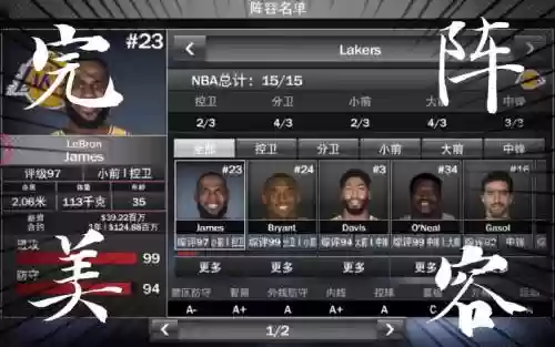 2k21阵容搭配插图