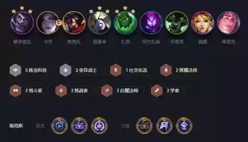 炼金科技阵容搭配直播教学插图1