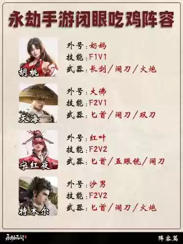永劫顶级阵容搭配插图1