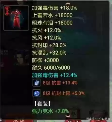 毒30万的大话手游女人装备_1插图1