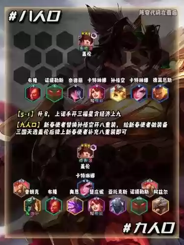 重装战记阵容搭配插图1