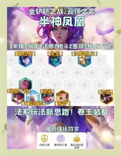 神圣凤凰阵容搭配插图