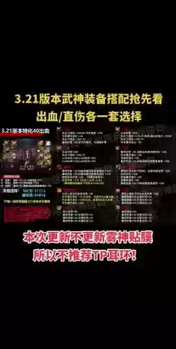 dnf剑神装备搭配武练插图