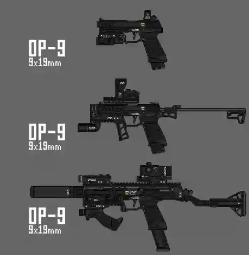 使命召唤9武器涂装，使命召唤9 武器插图1