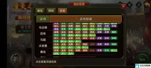 群雄时代武将阵容搭配，群雄时代哪个战法最好用插图1