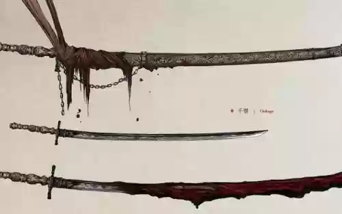 血源诅咒全武器外形，血源诅咒全部武器插图