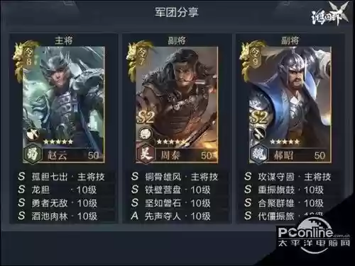 鸿图之下s1赵云阵容搭配，鸿图之下 赵云搭配插图1