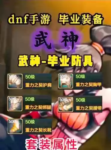 dnf极武神穿什么传说装备，dnf武极和武神插图1