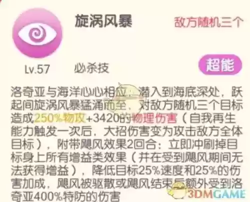 洛奇技能属性表，洛奇技能要多少技能点插图