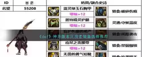 征战者有新90级武器，征战者100级武器哪个好插图