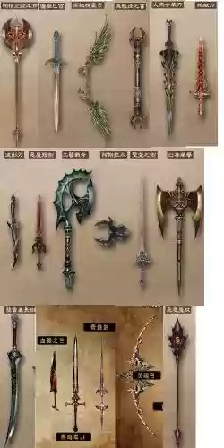 天堂2点武器技巧，天堂2武器制作材料大全插图1