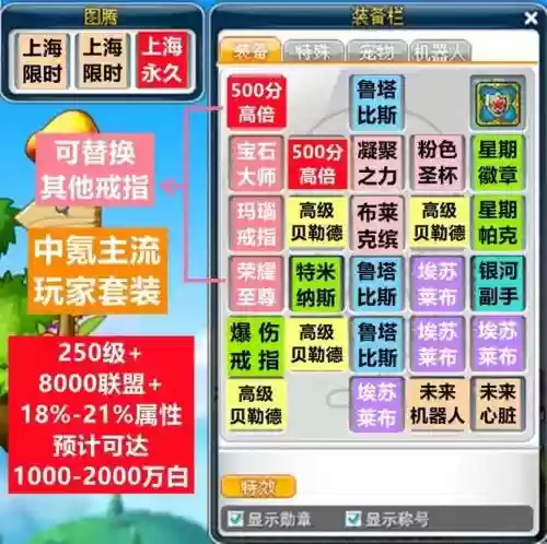 冒险岛170怎么得装备，冒险岛哪里有70级装备插图1