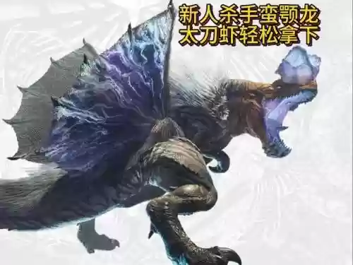 怪猎蛮颚龙什么武器好，怪物猎人rise蛮颚龙弱点插图
