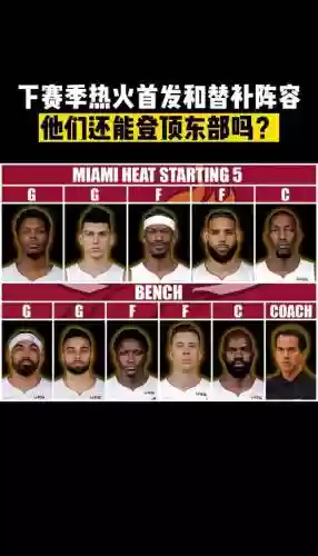 热火2021决赛阵容搭配,热火2021决赛阵容搭配球员插图1 热火2021决赛阵容搭配,热火2021决赛阵容搭配球员插图1