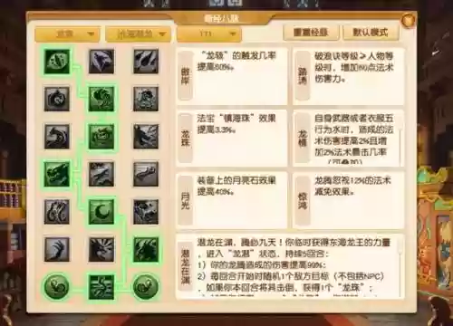 梦幻西游手游龙宫奇经八脉顺序，梦幻西游手游龙宫奇经八脉怎么点图插图