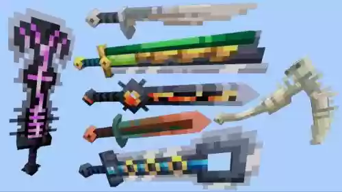 我的世界神秘元素武器，我的世界神秘元素烧什么插图